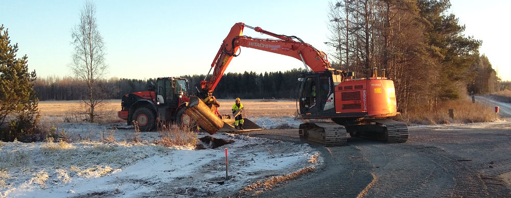 Urakkalaskenta maanrakennus